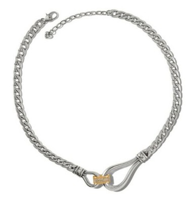 Brighton Meridian Suez Two Tone Crystal Necklace Style JM7300 MSRP $128 NWT