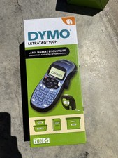 NEW DYMO LetraTag 100H Handheld Label Maker QWERTY Keyboard Organizer LT Labels.