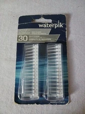 1 Waterpik Power Flosser Mint Whitening Replacement Tips 30 Count EaModel FTW-01