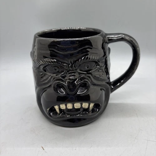 Vintage HTF McCoy Pottery Gorilla Ape King King Mug Cup
