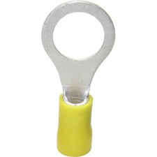Image of TRU COMPONENTS 746581 Ring Terminal 2.5 mm² 8.4 mm Hole Blue 100 pieces
