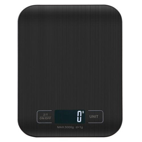 Bilancia Da Cucina Digitale, Elettronica In Acciaio Inox Ultrasottile, Casa, 5Kg
