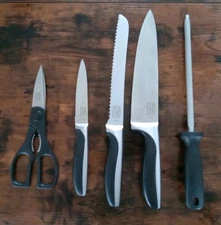 Chicago Cutlery Carving Chef Set Knife Brand New EUC 5 Piece 