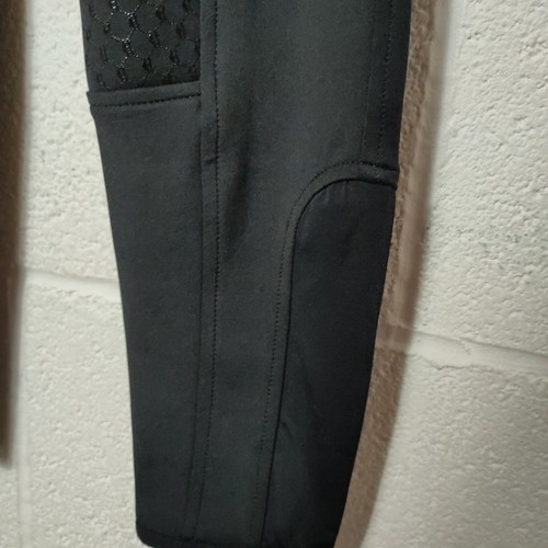 Holland Cooper Burghley Thermal Riding Leggings. UK Size 10. Black  - Afbeelding 5 van 12