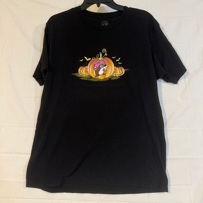 Buc-ees Halloween Shirt Large Black If Youve Got It Haunt It Beaver Pumpkin L