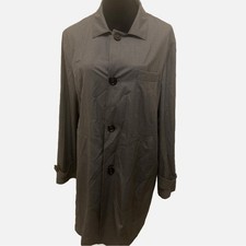 Brunello Cucinelli Gray Lightweight Button-Up Jacket Quiet Luxury Minimalist