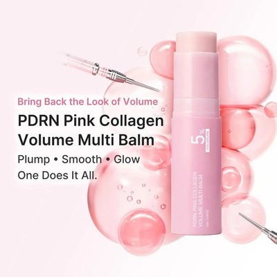 PDRN Pink Collagen Multi Balm Stick Under Eye Neck Forehead Radiance K-Beauty