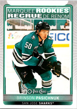 Brinson Pasichnuk Rookie 2021-22 Upper Deck 2021-22 O-Pee-Chee Update #649 San