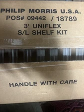 NEW Philip Morris 196 Pack Cigarette Display Shelf Kit Retail Tobacco Auto Feed