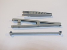 Lego® Classic Kranausleger für Häfen, 2638 2636 59807, althellgrau, sehr selten