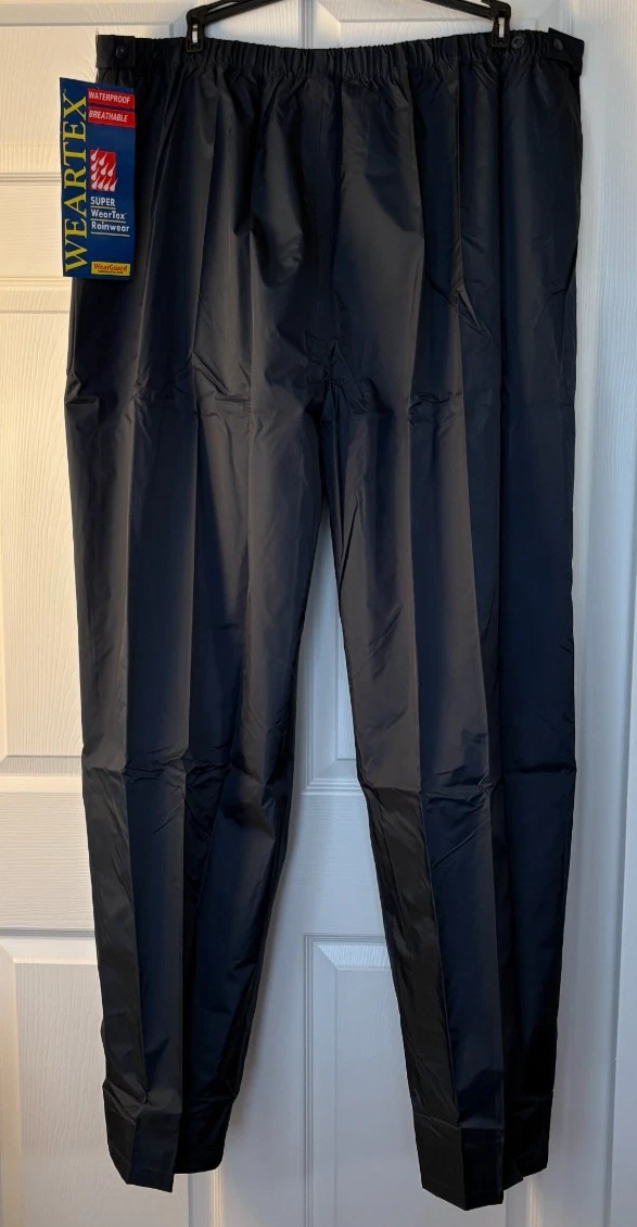 WearGuard Rain Pants 3XL Waterproof Nylon Workwear Outdoor Rainwear NWT