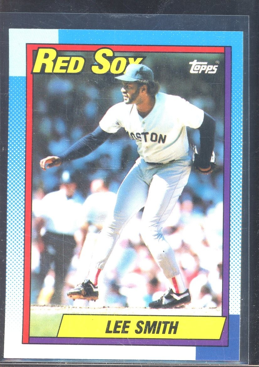 Lee Smith 1990 Topps Tiffany #495 