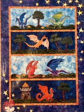 Little Dragons Fusible Appliqué Quilt Patter...