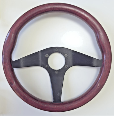 Original MOMO Lenkrad Holz Wooden Steering wheel DL32 - KBA 70210