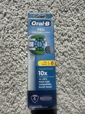 Oral- B Xxl 8 Pack Pro Cross Action Brush Head Brand New Sealed