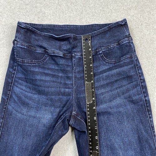 American Eagle Jeans Women Medium Short 29x29 Pullover Bootcut Stretch Dark Wash - Picture 6 of 17