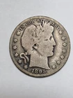 1895 O Barber Half Dollar
