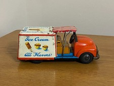 Tin Friction Ice Cream Truck Japan VA-97