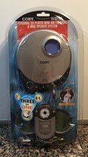 VINTAGE COBY CD PLAYER PORTABLE CDs / CD-R / CD-RW NEW SEALED CX-CD1234 RARE