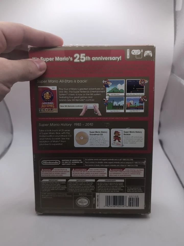 Super Mario All-Stars Limited Edition Nintendo Wii Brand new - Image 2 of 4