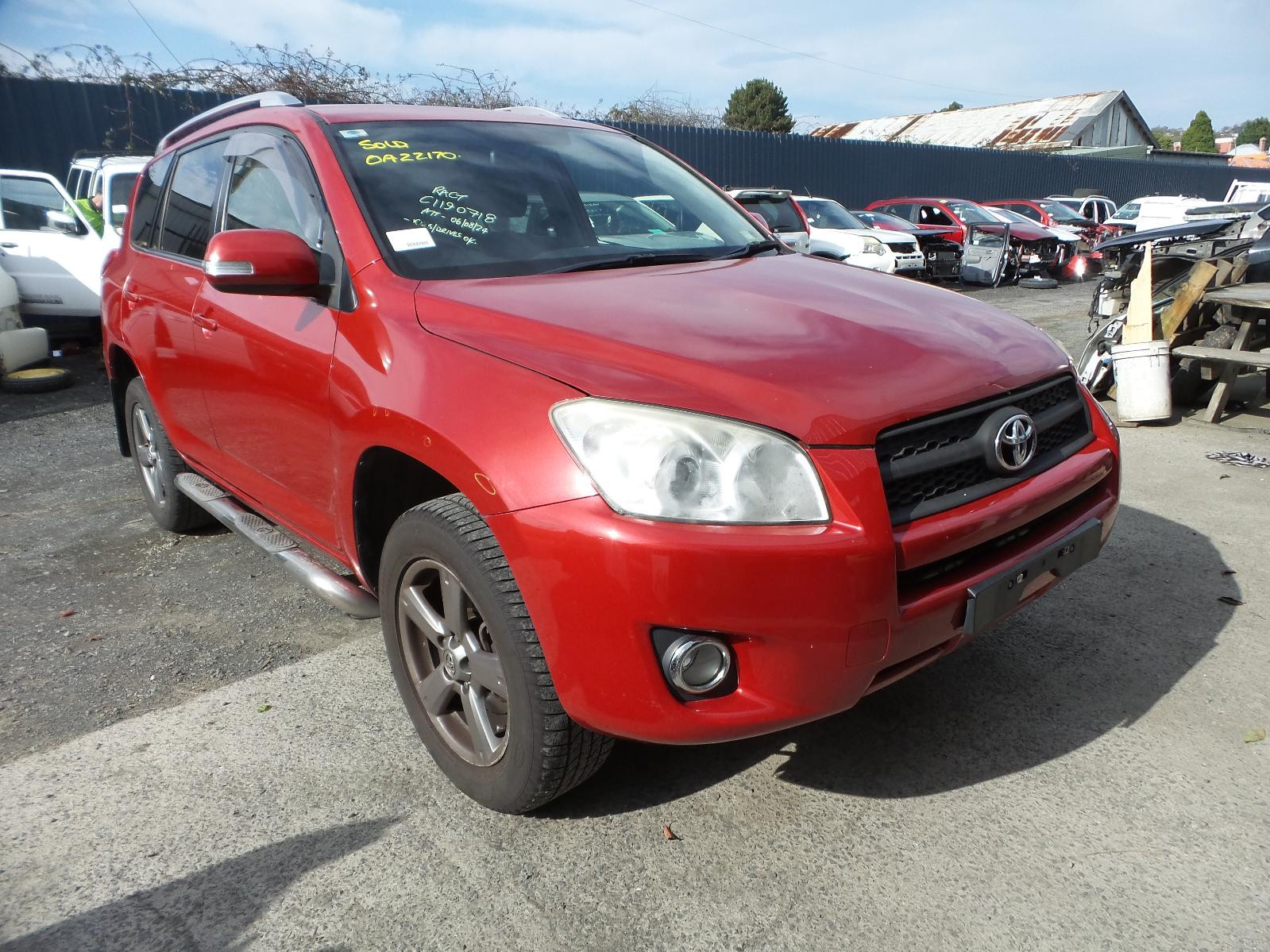 2012 Toyota Rav4 STEERING COLUMN ACA33 11/05-11/12 05 06 07 08 09 10 11 12 image 7
