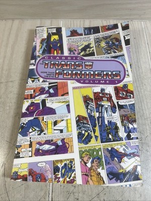 CLASSIC TRANSFORMERS VOLUME 1 TPB TRADE PAPERBACK 2011 IDW Comic Book
