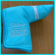 Scotty Cameron 2007 Holiday Scotty Blue White Ribbon putter head cover Japan