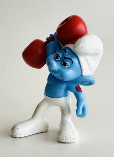 Hefty & Smurfette McDonald’s Smurfs Toys, 2011 2013 Set of 2 - Picture 3 of 12