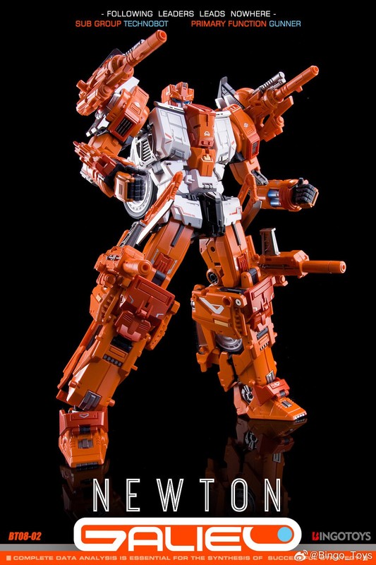 Pre-Sale BingoToys BT08-02 Newton Afterburner Transforms Toy Action Figure