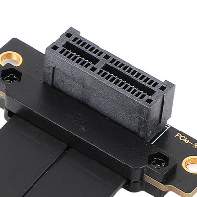 PCIE X1-Verlängerungskabel GPU-Riser-Kabel Gute Kompatibilität Für Soundkarte