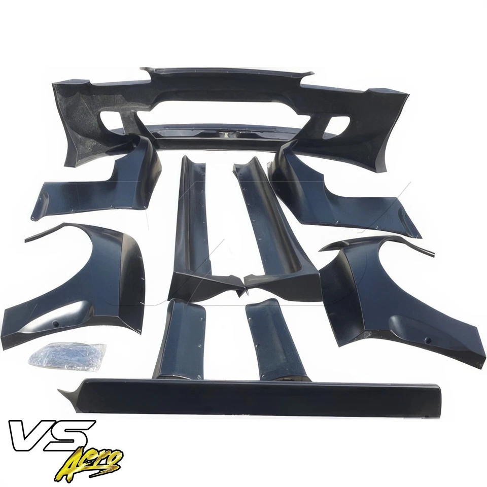 VSaero FRP TKYO Wide Body Kit w Wing AP1 for S2000 Honda 00-09 vsaero_108745 Foto 2 de 4