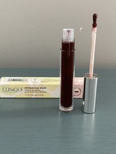 CLINIQUE POP PLUSH Creamy Lip Gloss 01 Black Honey Pop Full Size .11 FL. OZ NIB