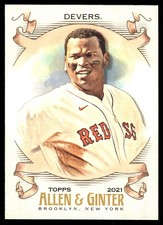 Rafael Devers 2021 Topps Allen & Ginter #253 Boston Red Sox FREE SHIPPING