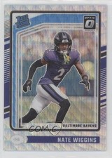 2024 Donruss Optic Rated Rookie Premium Box Set Wave Prizm Nate Wiggins 11yh