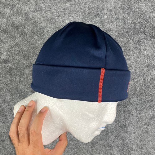 Nike Illinois Beanie Mütze Navy One Size Fleece gefüttert Winter warm Sportmütze - Bild 3 von 8