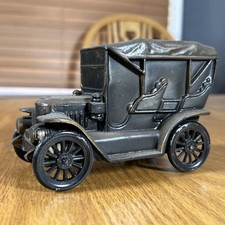 Vintage 1910 Stanley Motor Carriage Banthrico Coin Bank First National Band 1974