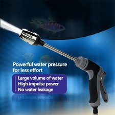 4000PSI High Pressure Water Spray Metal Gun Brass Nozzle Hose Pipe Car Wash