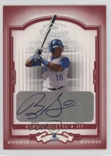 2004 Donruss Classics Rookie Significant Signatures Red /250 Byron Gettis Auto