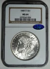 1888-O NGC Morgan Dollar MS64 and CAC
