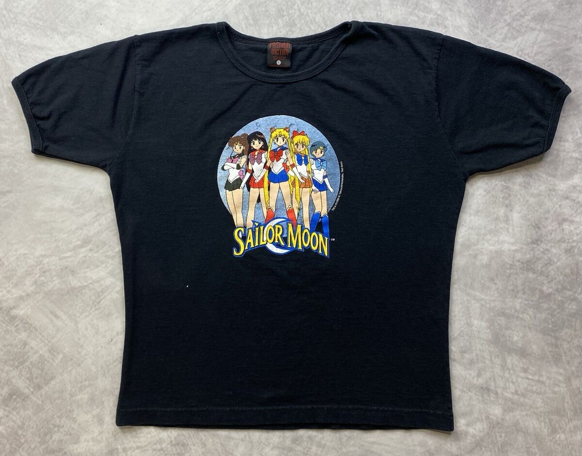 Vintage 1998 Sailor Moon Anime T-Shirt Fashion Victim Vintage 1998 Sailor Moon Anime T-Shirt Fashion Victim