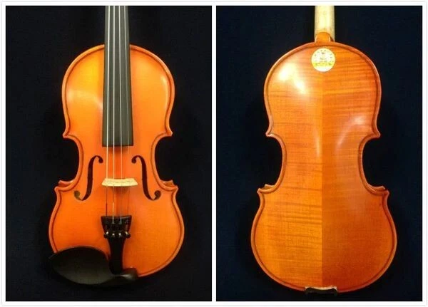 Handmade Solid Wood Violin Pack Kapok V888 Premium 1/4 Size-Foam Case, Rosin,Bow - Image 3 of 4