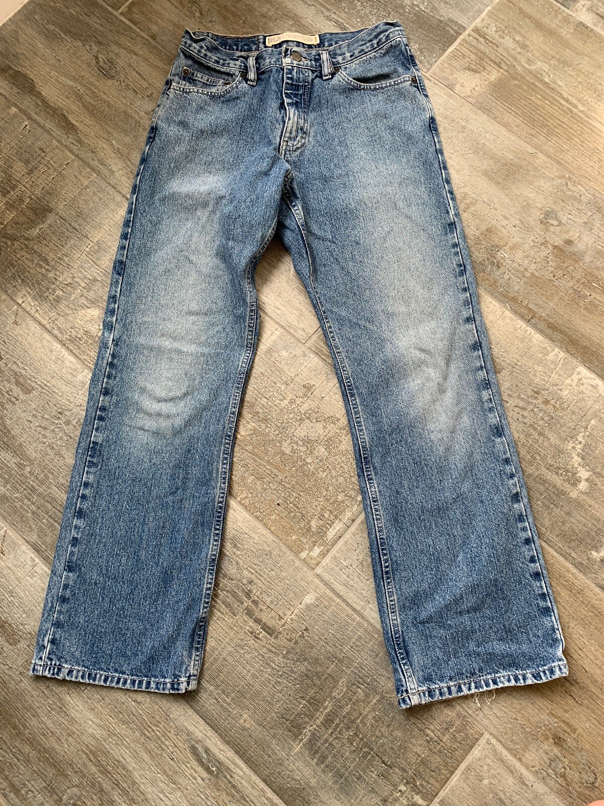 EXPRESS JEANS Men’s Precision Fit Straight Stretch Bl… Gem