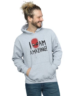 Marvel Hombre Spider-Man I Am Amazing Capucha - Imagen 1 de 3
