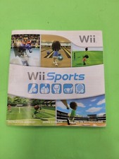 Wii Sports MANUAL ONLY Nintendo Wii, 2006 NO GAME