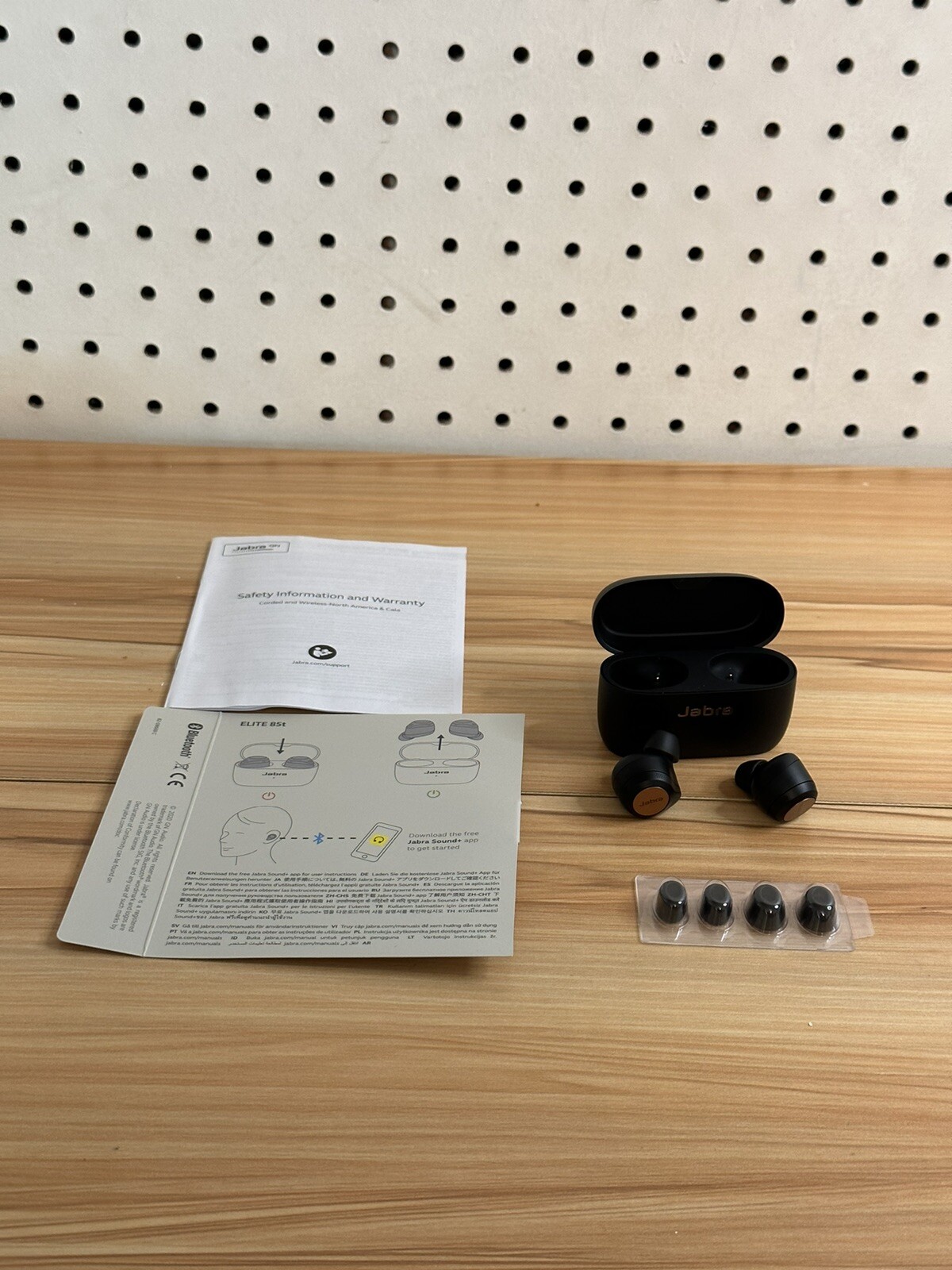 Jabra Elite 85t True Wireless Bluetooth Earbuds Copper Black