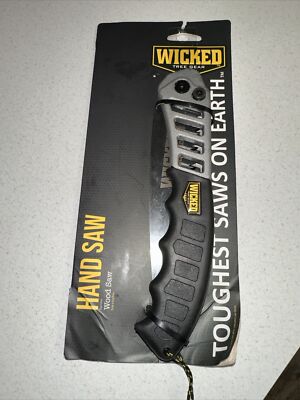 Wicked Tree Gear Hand Saw with Rugged Cast Aluminum 7'' Blade