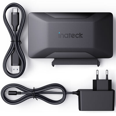 【USB C/USB A】SATA USB Adapter USB 3.2 Gen 2 Festplattenadapter 2.5/3.5'' SSD/HDD