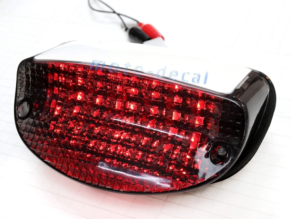 LED Rear Lamps Tail Light Int. Turn Signals For 1987-1994 Shadow 1100 VT1100C/CL - Image 3 of 4