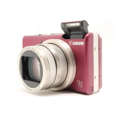 Canon PowerShot SX200 lS 12.1MP CCD Camera 12x Zoom 3.0-inch LCD