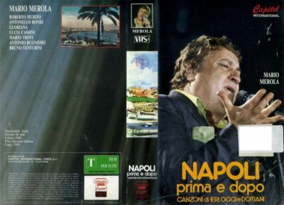 NEAPEL VOR UND NACH MARIO MEROLA 1988 VHS ORIGINAL KAPITOL VIDEO TOP